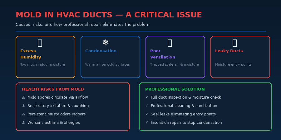 Mold in HVAC Ducts