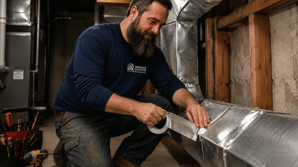 Air Duct Vent Repairing